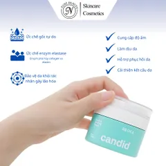 Kem Dưỡng Ẩm Candid B5 Cica 50ml Làm Dịu Da Phục Hồi Da Hư Tổn Cấp Ẩm Nhanh Chóng Cho Da Nhạy Cảm