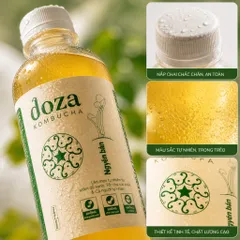[COMBO 3 Chai Doza Kombucha TẶNG 1 Trà]  -Tốt cho hệ tiêu hóa,hỗ trợ giảm mỡ tự nhiên,chống gốc tự do,không đường
