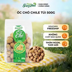 Óc Chó Chile Thượng hạng, Nguyên quả, Túi 500g - Your Superfood