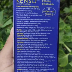 (Chính Hãng) Viên uống hỗ trợ xương khớp Kenso Nhật Bản 11in1 - Hộp 30 viên