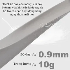Băng quấn cổ tay Lining LDET189 mỏng nhẹ, phù hợp chơi thể thao, nẹp cổ tay khi chấn thương bong gân