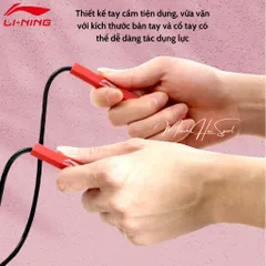 Dây nhảy thể dục trẻ em người lớn LI-NING chính hãng dài 2.8m mã LJSP333