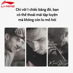 Băng đô thể thao chặn mồ hôi đầu nam nữ Lining băng đô cầu lông yoga chạy bộ phụ kiện thể thao