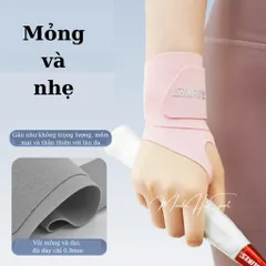Băng cổ tay AOLIKES mỏng nhẹ nẹp cổ tay, bảo vệ cổ tay khi chơi thể thao