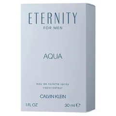 Thanh lý chai đã mở nilong size 30ml nước hoa Calvin Klein Eternity Aqua For Men Eau de Toilette