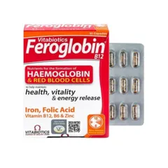 Feroglobin Capsule H/30v VITABIOTICS Viên bổ máu người lớn và bầu (VEpharma)