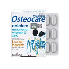 Osteocare Calcium H/30V VITABIOTICS Bổ sung Canxi, Magie, VitD, Kẽm