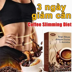 Cà phê đen ít béo 7 ngày giảm cân săn chắc đùi nạc bụng uốn cong cơ thể giảm cân thay thế bữa ăn