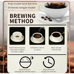 Cà phê đen ít béo 7 ngày giảm cân săn chắc đùi nạc bụng uốn cong cơ thể giảm cân thay thế bữa ăn