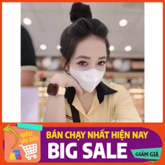Combo 50 Khẩu trang 5D cao cấp ôm mặt dễ thở