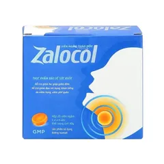Kẹo ngậm thảo mộc Zalocol - Giúp dịu họng, hỗ trợ giảm khản tiếng (Hộp 20 viên)