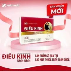 Viên uống Điều kinh NHẤT NHẤT - Hỗ trợ điều hòa kinh nguyệt ( Hộp 30 viên)