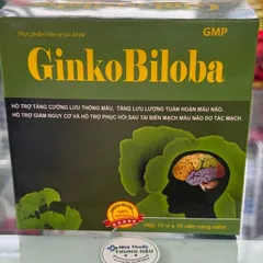 Bổ não GINKO BILOBA 120mg Vinaphar - Hộp 100 viên