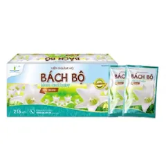 Viên ngậm ho Bách Bộ Mom and Baby - Hỗ trợ giảm ho, tiêu đờm (Túi 6 viên)