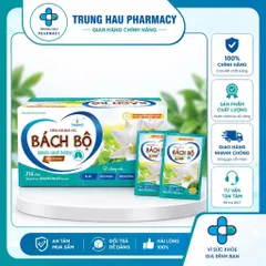 Viên ngậm ho Bách Bộ Mom and Baby - Hỗ trợ giảm ho, tiêu đờm (Túi 6 viên)