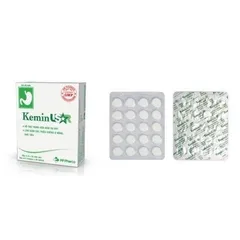 Viên Nhai Giảm Đau Dạ Dày Kemin USAR 100 Viên - Hỗ Trợ Tiêu Hóa, Giảm Ợ Nóng, Thoải Mái Cho Dạ Dày