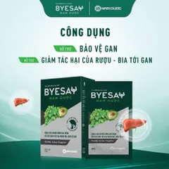 Dung Dịch Byesay Nam Dược - TPBVSK Hỗ Trợ Bảo Vệ Gan, Giảm Tác Hại Của Rượu Bia Đến Gan -  Hộp 6 Túi x 60ml