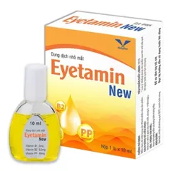 Dung Dịch Nhỏ mắt Eyetamin New Bidiphar 10ML – Hỗ Trợ Giảm Khô Mắt, Mỏi Mắt