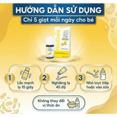 Men vi sinh Biogaia Protectics Baby Drops bổ sung lợi khuẩn lọ 5ml