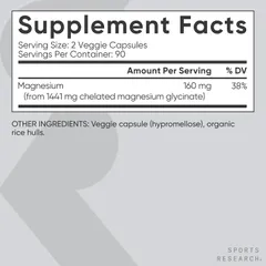 Magnesium Glycinate 160mg - Hỗ trợ giấc ngủ giảm căng thẳng và ổn định tâm trạng chính hãng Mỹ