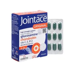 Viên uống Jointace Original H/30V VITABIOTICS Bổ sung glucosamin & chondroitin tốt cho khớp