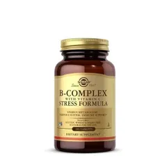 Viên uống B-Complex with Vitamin C Solgar lọ 100 viên của Mỹ Hỗ Trợ Trí Não,đề kháng