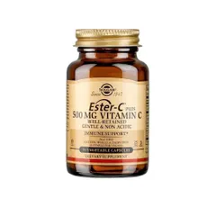 Viên uống Ester-C 500mg Vitamin C L/50v SOLGAR Hỗ trợ tăng đề kháng