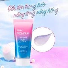 Kem chống nắng Skin Aqua Tone Up UV Essence Nhật Bản Tuýp 70g