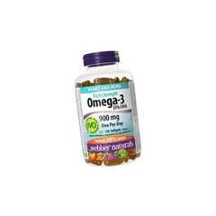 Dầu Cá Webber Naturals Triple Strength Omega-3 900mg - 120 viên