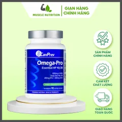 CanPrev Omega-Pro Essential HP 40/20 Dưỡng chất Omega-3 tinh khiết cho não bộ và tim mạch khỏe mạnh