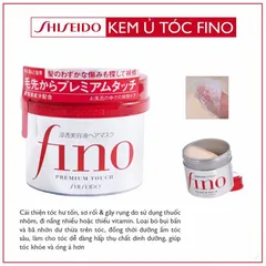 Kem ủ dưỡng tóc Fino Shiseido Premium Touch Nhật Bản cải thiện tóc hư tổn giúp tóc suôn mượt 230g