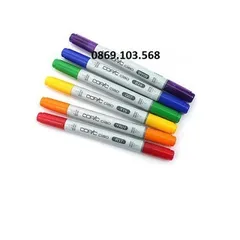 Bút tô màu Copic Ciao Marker Pastel set 6 màu, Bút tô màu cao cấp Nhật Bản