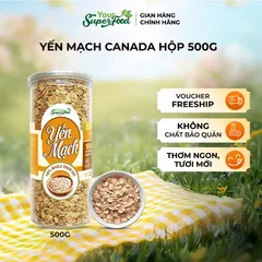 Yến Mạch Canada Thượng Hạng, Hũ 500g - Your Superfood