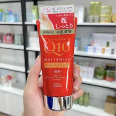 Kem dưỡng da tay Kose Hand Cream Q10 Nhật Bản giúp cấp ẩm cho tay nhiều loại - Tuýp 80g