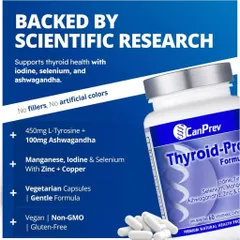 CanPrev Thyroid-Pro Formula – Hỗ Trợ Sức Khỏe Tuyến Giáp & Chuyển Hóa Năng Lượng