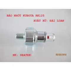 Báo nhớt Đài Loan RK125 máy Kubota RK125, RK, Mitsubishi NM55 NM85 NM95, Yanmar TS50 TS70 TS105 TS155 TF70 TF90 TF120