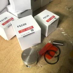 Bộ Piston + xéc măng máy STIHL FS75 FS85 FS120 FS160 FS220 FS280
