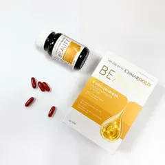 Viên uống đẹp da Curma gold beauty hộp 30 viên chống Ôxi hóa hạn chế lão hóa , giảm khô da, nhăn da sạm da