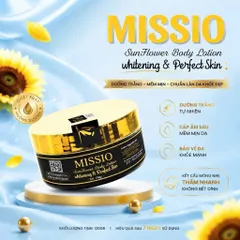 Kem Body Missio  120g - Dưỡng Trắng Da, Chống Nắng, Cấp Ẩm và Bổ Sung Collagen Chính Hãng