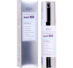 Tinh Chất Vi Kim Sinh Học Sola Whitening VT Reedle Shot 100 Serum - Giúp Giảm Nám, Dưỡng Da Sáng Mịn, 50ml