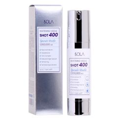 Tinh chất vi kim Sola Whitening VT Reedle Shot 400 Serum 50ml - Hỗ trợ mờ nám, làm đều màu da và tái tạo da tươi trẻ, mềm mịn