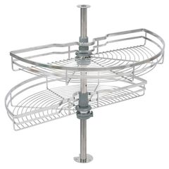 Kệ Xoay Góc 180 Độ Inox Cao Cấp - Giải Pháp Tiện Lợi Cho Không Gian Bếp Nhà Bạn - Sản Phẩm Gia Dụng TVKITCHEN (TV1215)