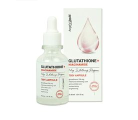 Huyết thanh truyền trắng xoá mờ thâm nám Angel Liquid Glutathione Plus Niacinamide 700 V-ampoule 30ml [ Hàng Nhập Khẩu ]