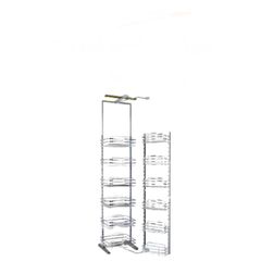 Tủ Đồ Khô 6 Tầng Inox Cao Cấp - Giá Để Đồ Bếp Tiện Lợi, Khung Chắc Chắn, Đa Kích Thước (TV1214)