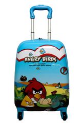 Vali Kéo 4 Bánh Cho Bé Hình Chú Chim Angry Birds Ngộ Nghĩnh - Vali Du Lịch Sáng Tạo Dành Cho Trẻ Em, Tiện Dụng Và Đáng Yêu