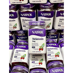 Kẹo dẻo ngủ ngon Natrol Gummies 5mg - 180 viên, hỗ trợ giấc ngủ sâu và cải thiện sức khỏe tinh thần
