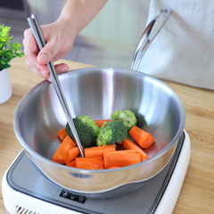 Chảo Inox Sâu Lòng Seka Nanomax SK-9024 - 24cm, Chống Dính, Đun Nấu Đa Năng Cho Mọi Loại Bếp, Thiết Kế Sang Trọng, Dễ Dàng Sử Dụng