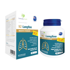 (Hàng nhập khẩu) Viên uống hỗ trợ bổ phổi NZ Lung Fine Everyday Health
