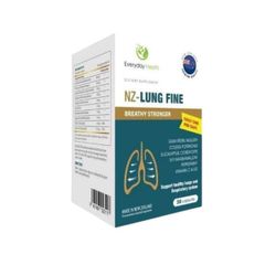 (Hàng nhập khẩu) Viên uống hỗ trợ bổ phổi NZ Lung Fine Everyday Health