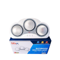 Đèn Sưởi Nhà Tắm 3 Bóng Hồng Ngoại Seka SK588 - Công Suất 825W, Ấm Nhanh, Thiết Kế Gọn Nhẹ, Phù Hợp Với Mọi Không Gian Tắm